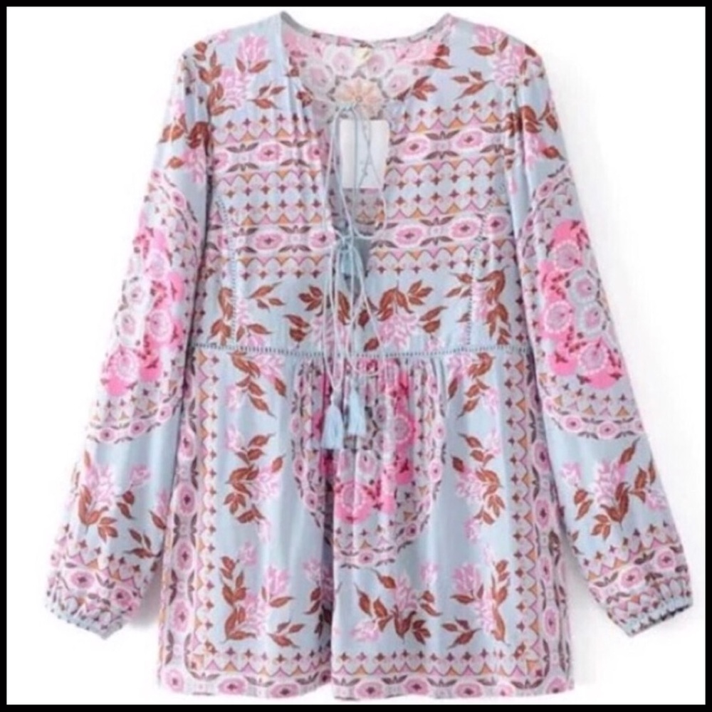 Happy Colors Boho Tunic - Picture 3 of 5